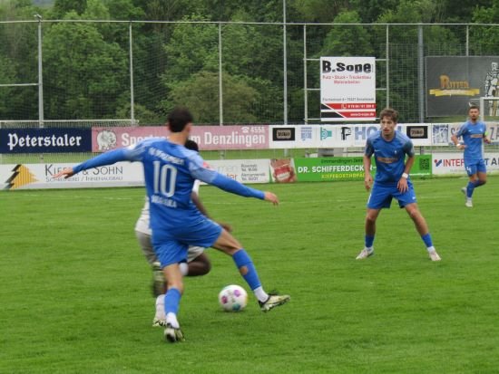 Spielszene gegen Waldkirch